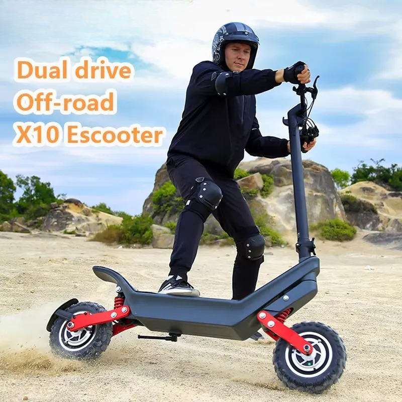 Powerful 2000W Dual Motor X10  - Electric Scooter Adults recension och pris