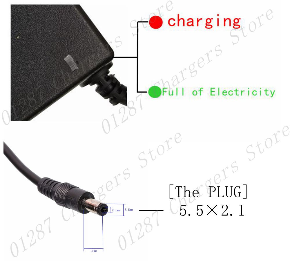 54.6V 2A Charger for 48V Li-io - Electric Scooter Charger recension och pris