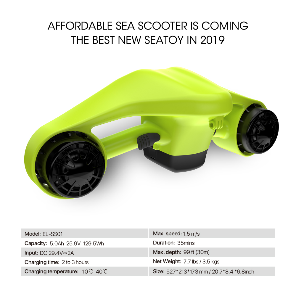 Asiwo Manta Underwater Scooter - Electric Scooter Adults recension och pris