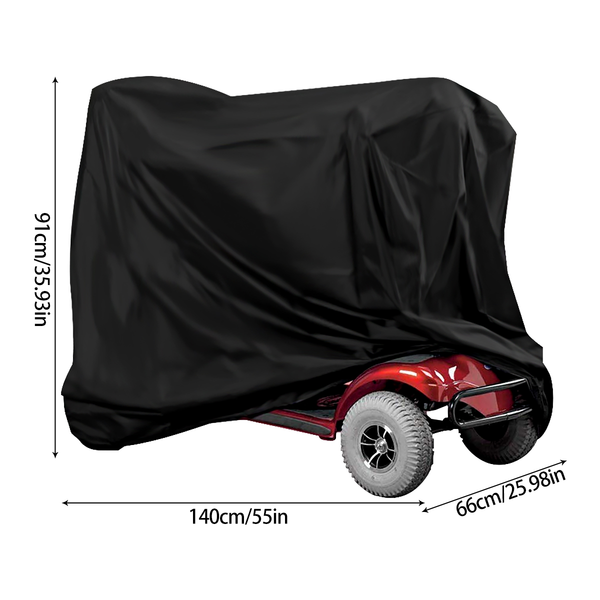 Waterproof Mobility Scooter Co - Electric Scooter Rain Cover recension och pris