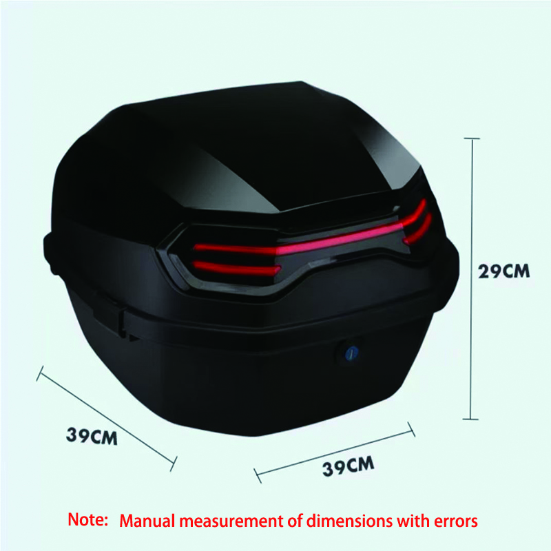 Motorcycle Tail Box Scooter Bo - Scooter Helmet Set recension och pris
